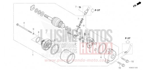 STARTER MOTOR CBF125NAM de 2021